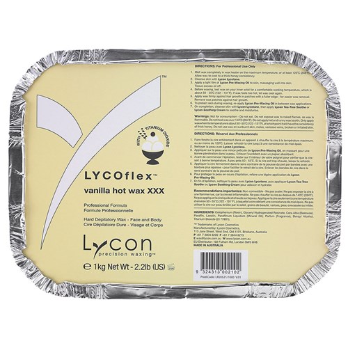 Lycoflex Vanilla Hot Wax